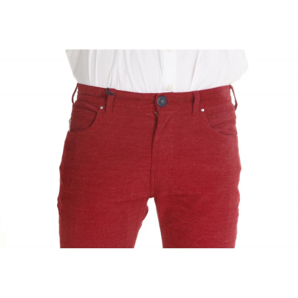 PANTALONI MADE IN CHINA ROSSO