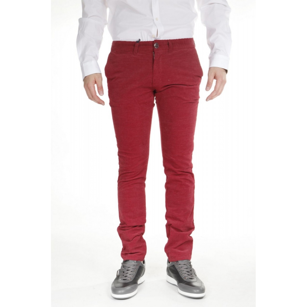 PANTALONI MADE IN CHINA ROSSO