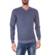 MAGLIONE MADE IN TUNISIA BLU