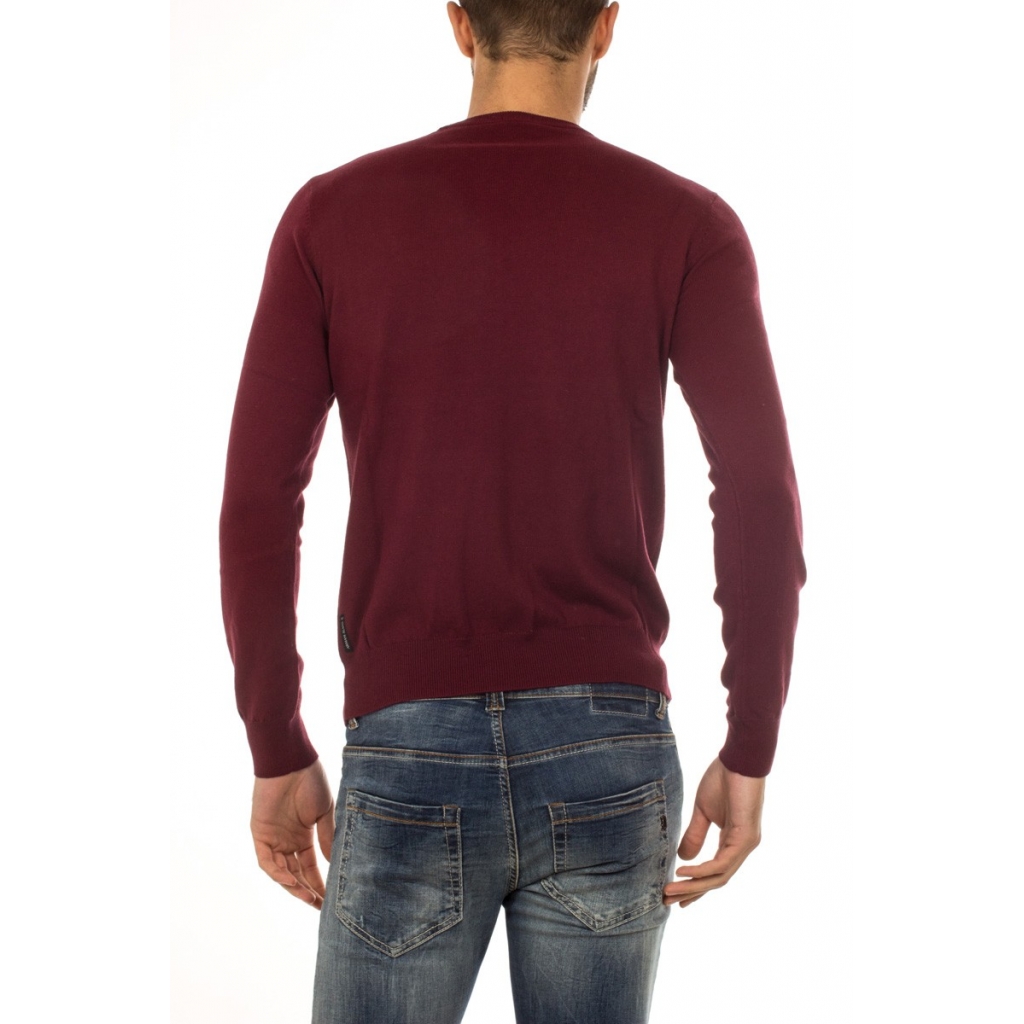 MAGLIA MADE IN CHINA BORDEAUX