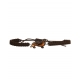 BRACCIALE PETS DACKEL MARRONE