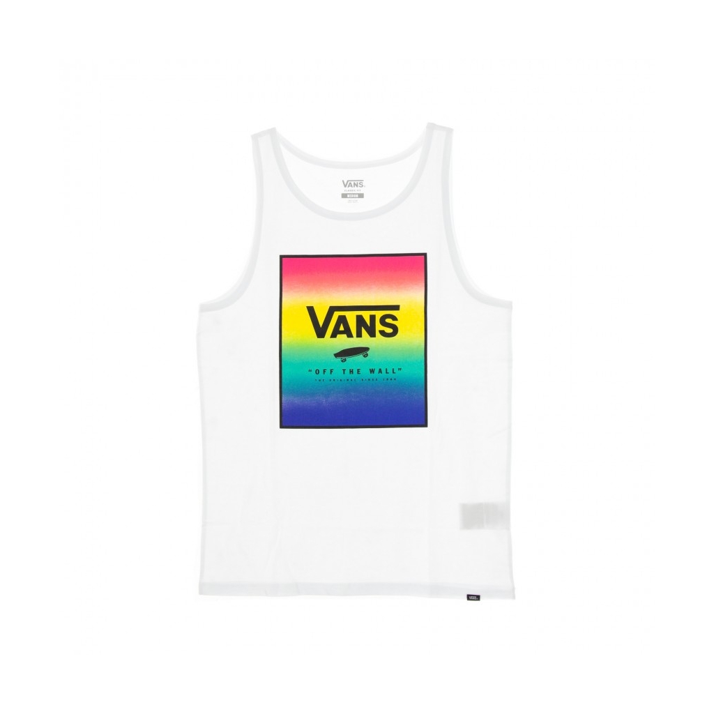 CANOTTA PRINT BOX TANK WHITE/SPECTRUM TIE DYE