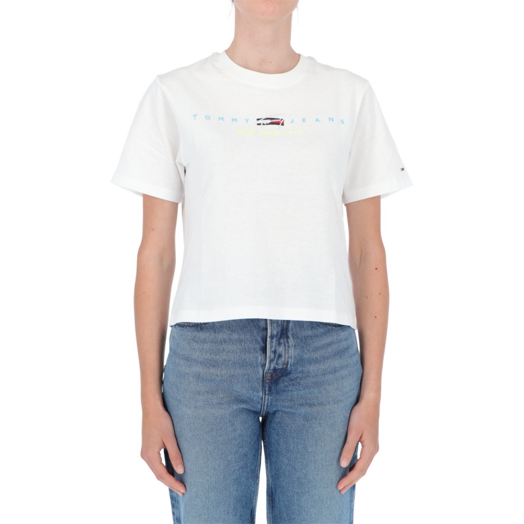 Tshirt Tommy Hilfiger Jeans Donna Bxy Crop Modern