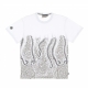 MAGLIETTA FINGERZ TEE WHITE