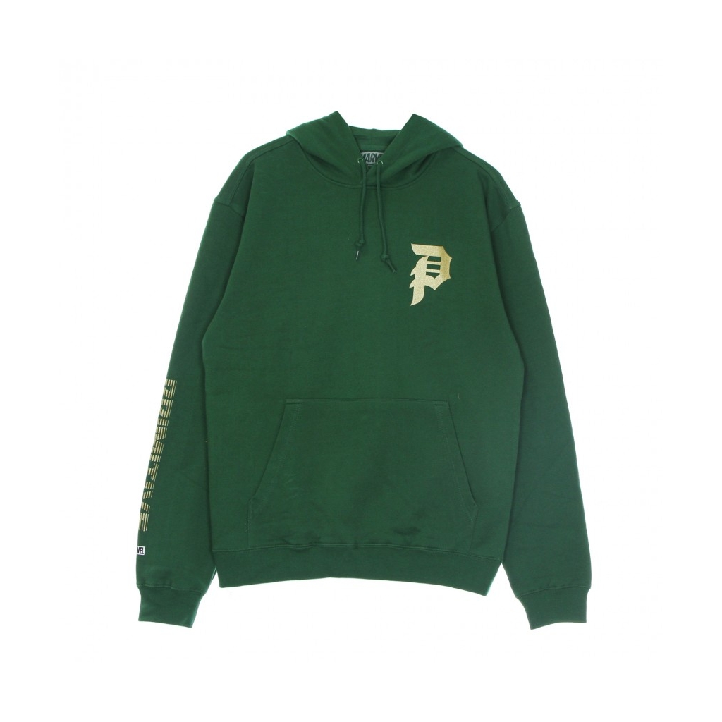 FELPA CAPPUCCIO UOMO DOOM HOOD DARK GREEN