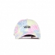 CAPPELLINO VISIERA CURVA COURT SIDE PRINTED TIE DYE HAT ORCHID