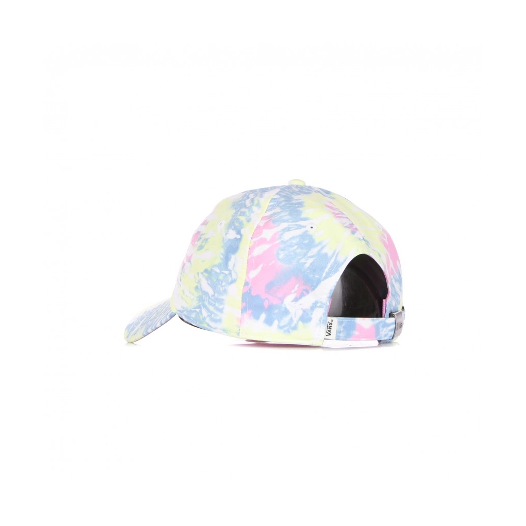 CAPPELLINO VISIERA CURVA COURT SIDE PRINTED TIE DYE HAT ORCHID