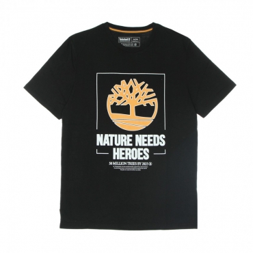 MAGLIETTA UOMO FT NNH FRONT TEE BLACK