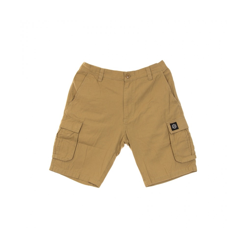 PANTALONE CORTO SHORT CARGO RIPSTOP BEIGE