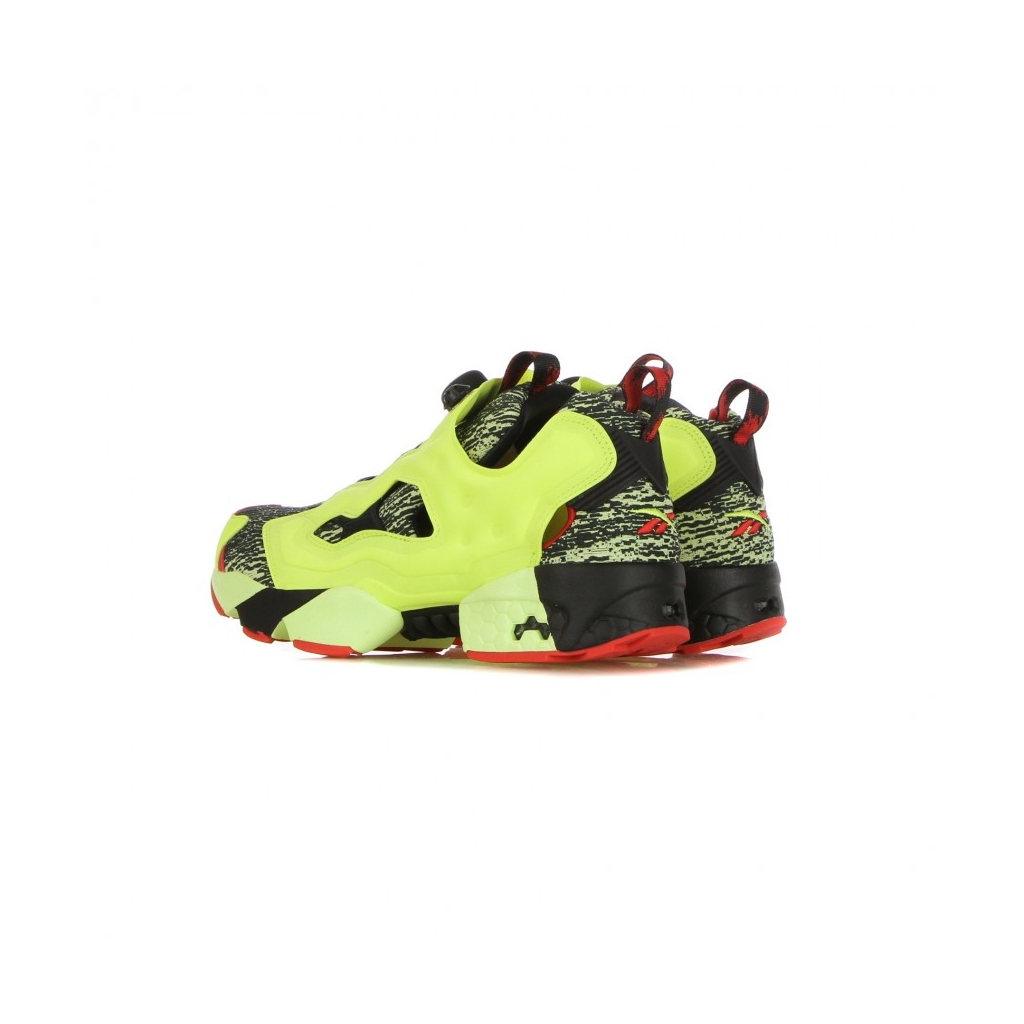 REEBOK SCARPA BASSA UOMO INSTAPUMP FURY OG NIGHT BLACK YELLOW