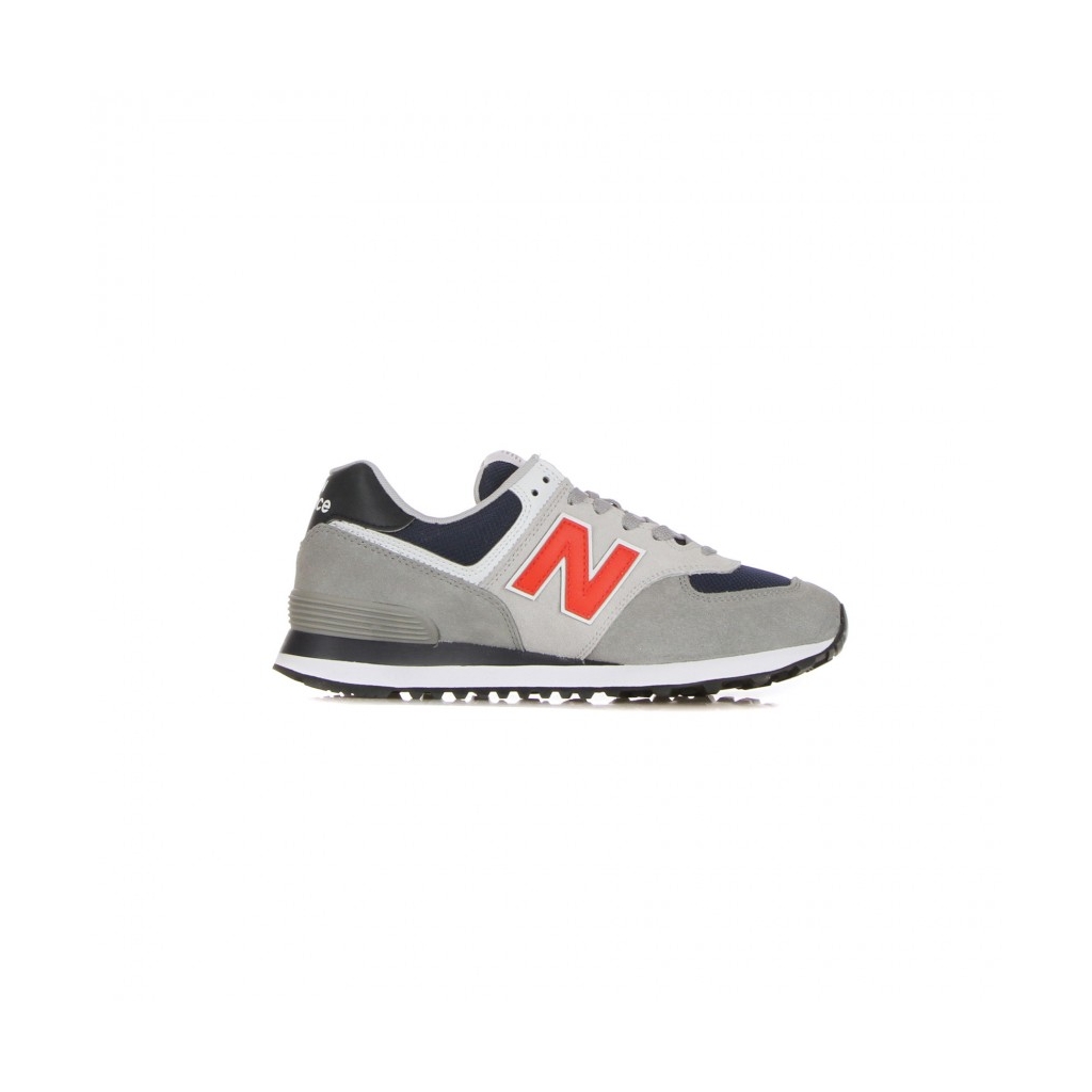 SCARPA BASSA UOMO 574 GREY/RED/NAVY