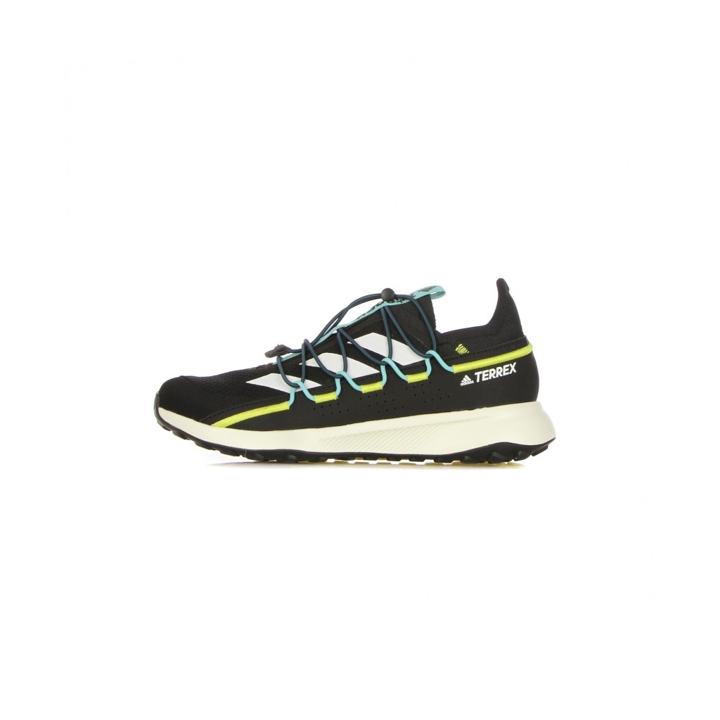 SCARPA BASSA UOMO TERREX VOYAGER 21 CORE BLACK/CHALK WHITE/ACID MINT