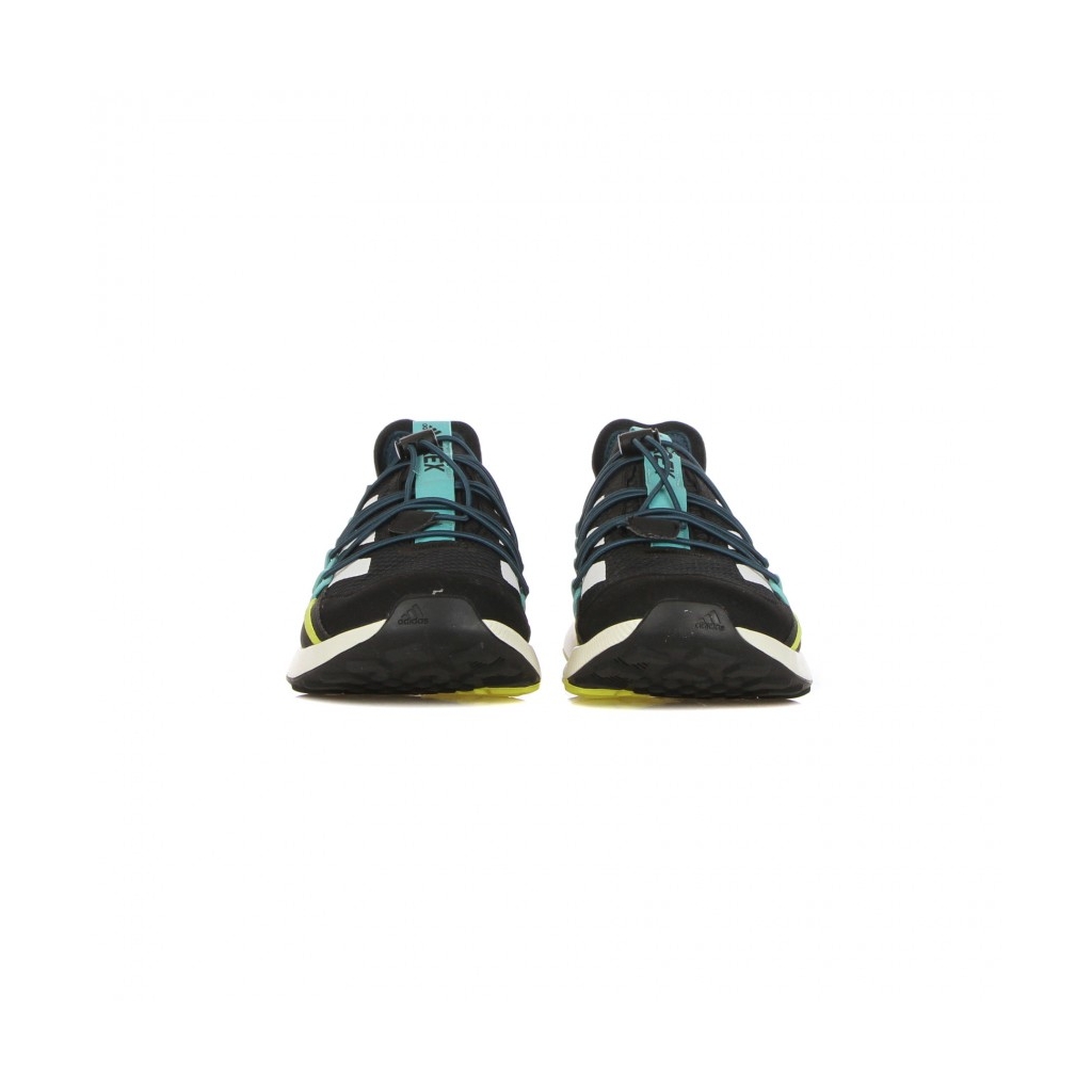 SCARPA BASSA UOMO TERREX VOYAGER 21 CORE BLACK/CHALK WHITE/ACID MINT