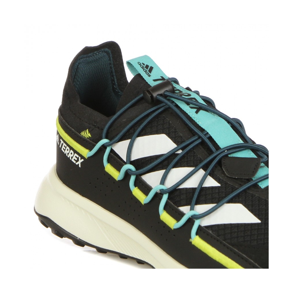 SCARPA BASSA UOMO TERREX VOYAGER 21 CORE BLACK/CHALK WHITE/ACID MINT