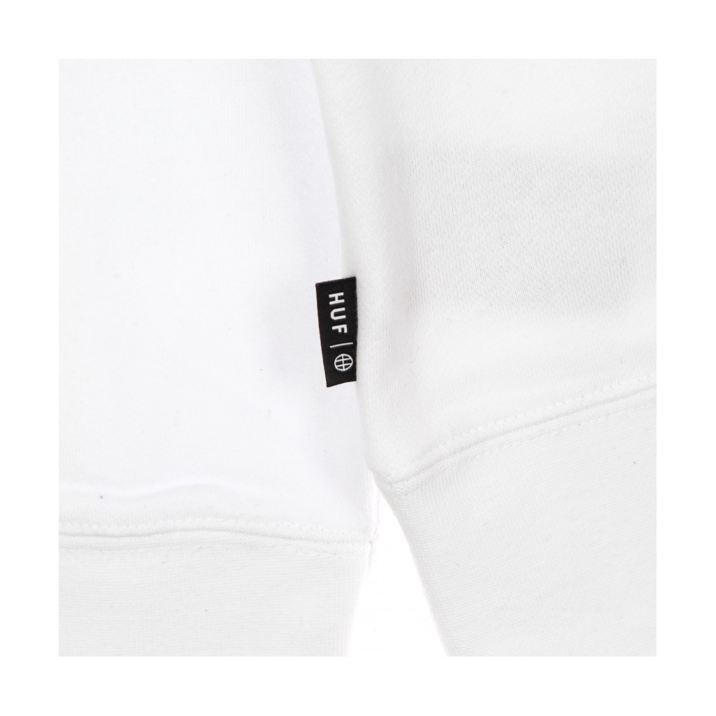 FELPA CAPPUCCIO BRUSH P/O HOODIE X ERIC HAZE WHITE