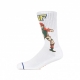 CALZA MEDIA CHUN LI  CAMMY SOCK WHITE