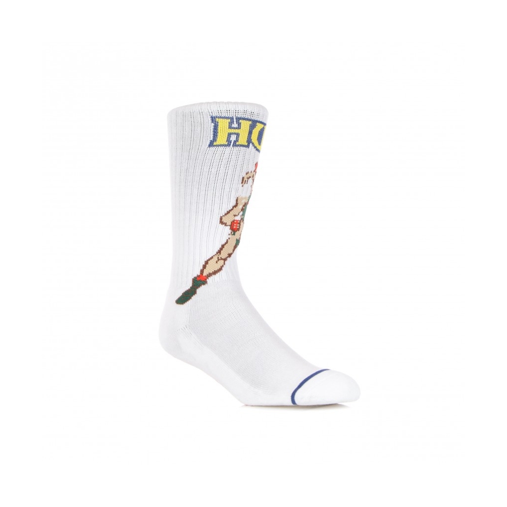 CALZA MEDIA CHUN LI  CAMMY SOCK WHITE