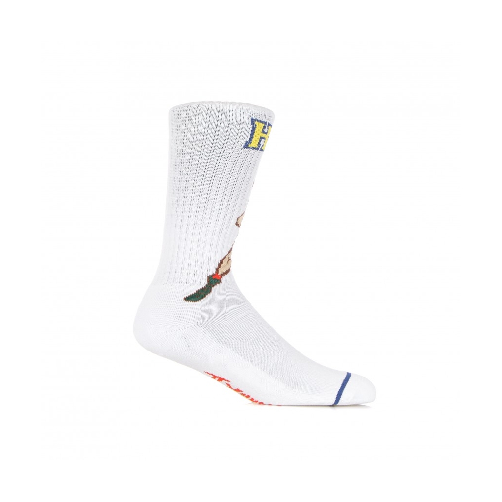 CALZA MEDIA CHUN LI  CAMMY SOCK WHITE