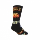 CALZA MEDIA STREET FIGHTER GRAPHIC SOCK BLACK