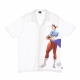 CAMICIA MANICA CORTA CHUN LI RESORT SHIRT X STREET FIGHTER WHITE