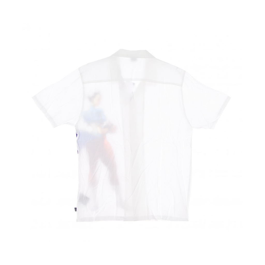 CAMICIA MANICA CORTA CHUN LI RESORT SHIRT X STREET FIGHTER WHITE