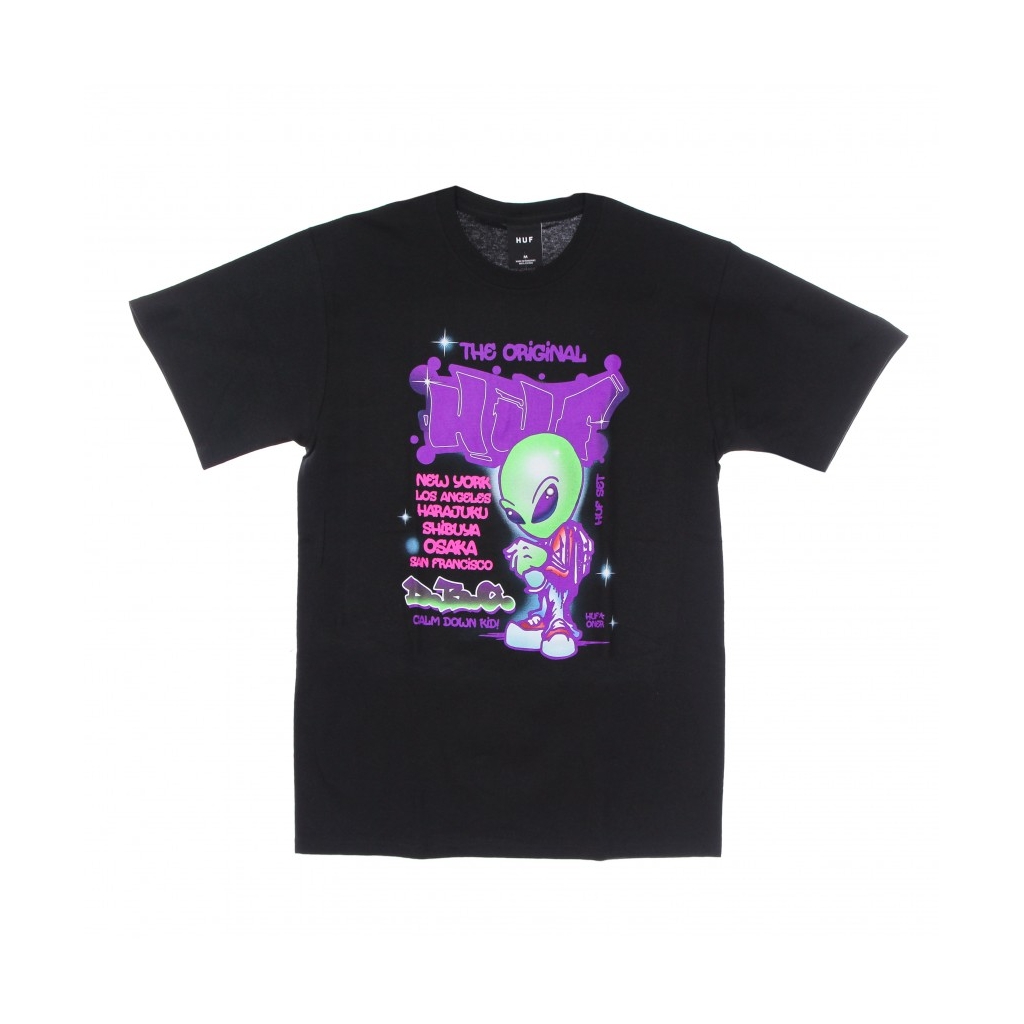 MAGLIETTA UFO TEE BLACK