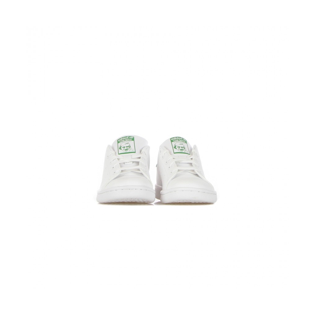 SCARPA BASSA BAMBINO STAN SMITH CLOUD WHITE/CLOUD WHITE/GREEN