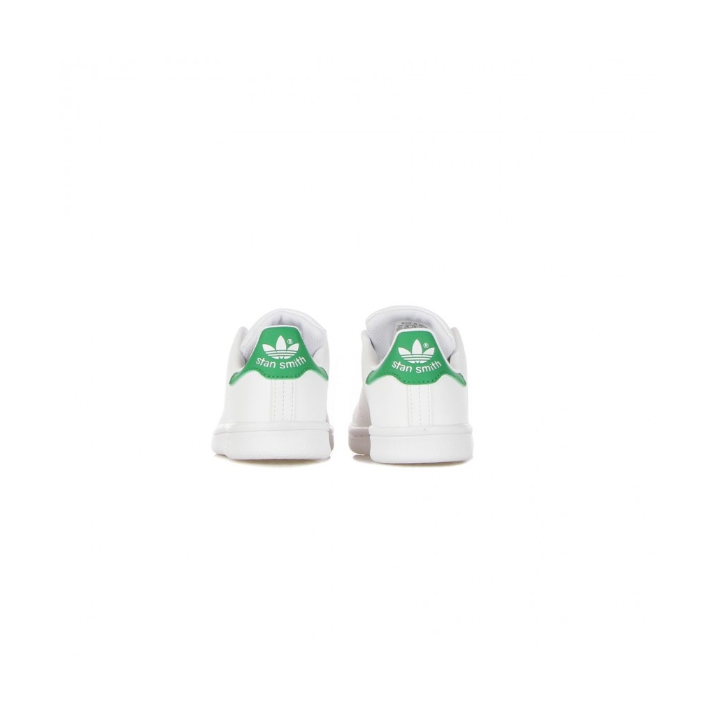 SCARPA BASSA BAMBINO STAN SMITH CLOUD WHITE/CLOUD WHITE/GREEN