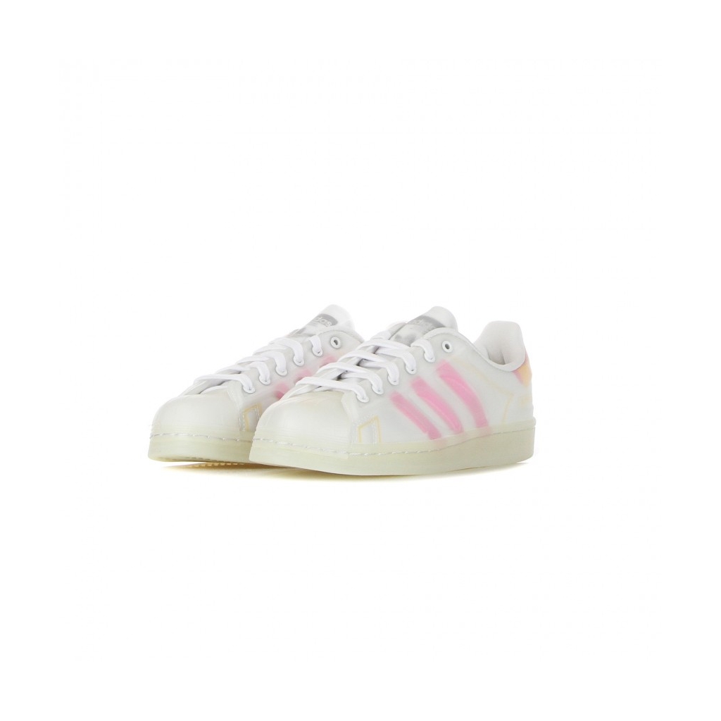 SCARPA BASSA DONNA SUPERSTAR FUTURESHELL W CLOUD WHITE/SCREAMING PINK/CREW YELLOW