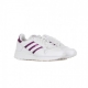 SCARPA BASSA DONNA ZX 500 W CLOUD WHITE/SHOCK PURPLE/CLOUD WHITE