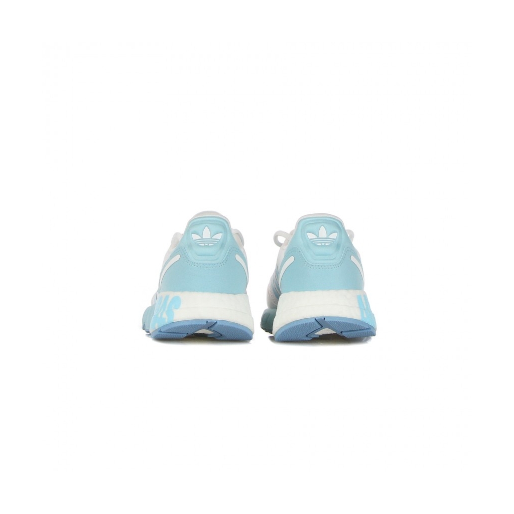 SCARPA BASSA DONNA ZX 1K BOOST W CLOUD WHITE/HAZY SKY/HAZY BLUE