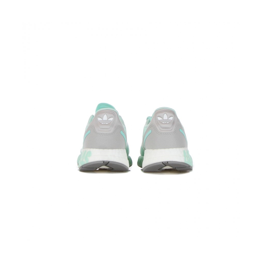 SCARPA BASSA DONNA ZX 1K BOOST W CLEAR MINT/CLOUD WHITE/GREY 2