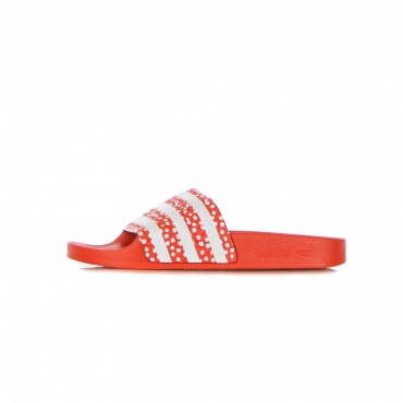 CIABATTE DONNA ADILETTE W CLOUD WHITE/VIVID RED/CLOUD WHITE