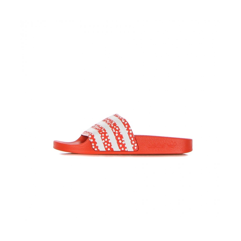 CIABATTE DONNA ADILETTE W CLOUD WHITE/VIVID RED/CLOUD WHITE