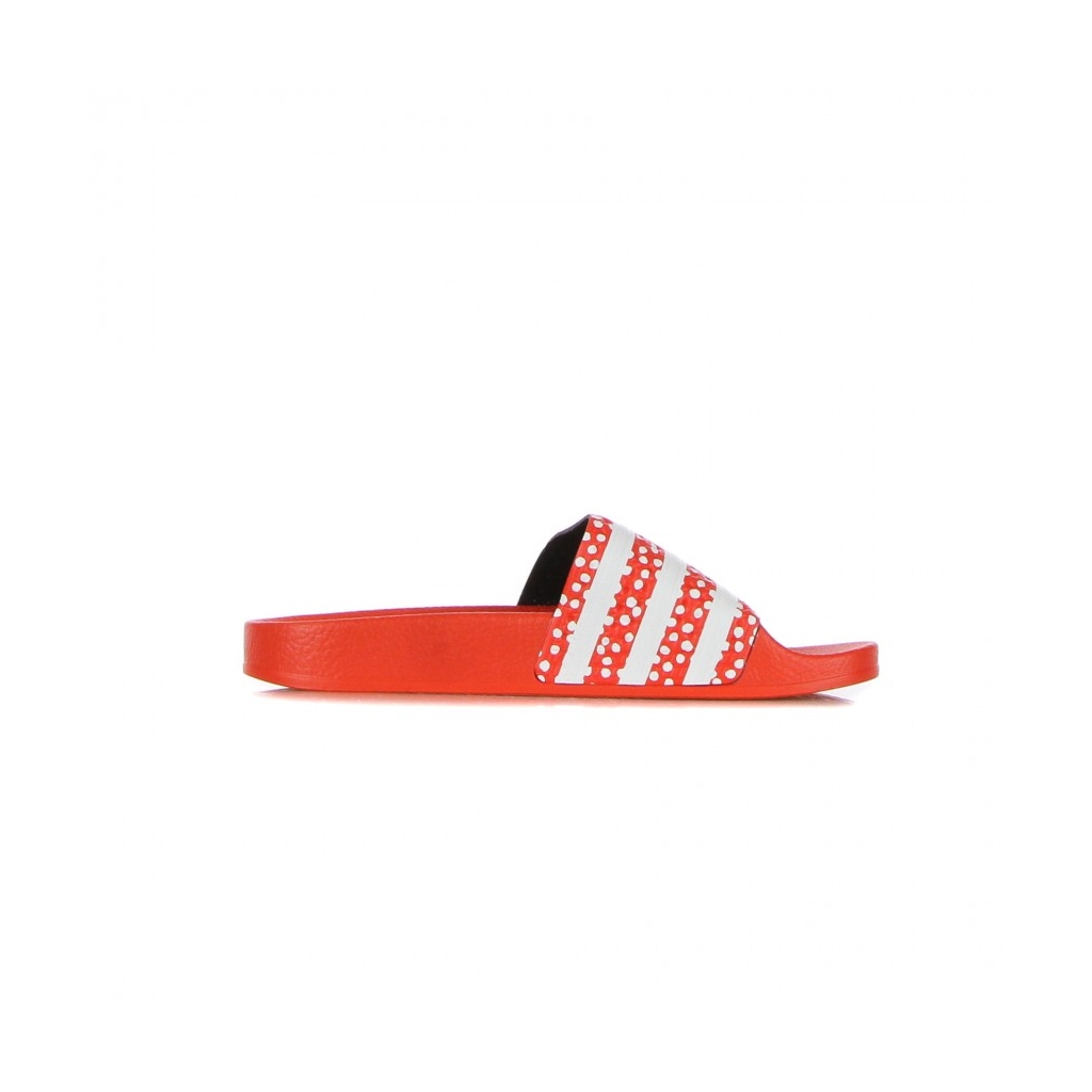 CIABATTE DONNA ADILETTE W CLOUD WHITE/VIVID RED/CLOUD WHITE