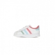 SCARPA BASSA BAMBINO SUPERSTAR EL I CLOUD WHITE/HAZY ROSE/HAZY SKY