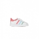 SCARPA BASSA BAMBINO SUPERSTAR EL I CLOUD WHITE/HAZY ROSE/HAZY SKY