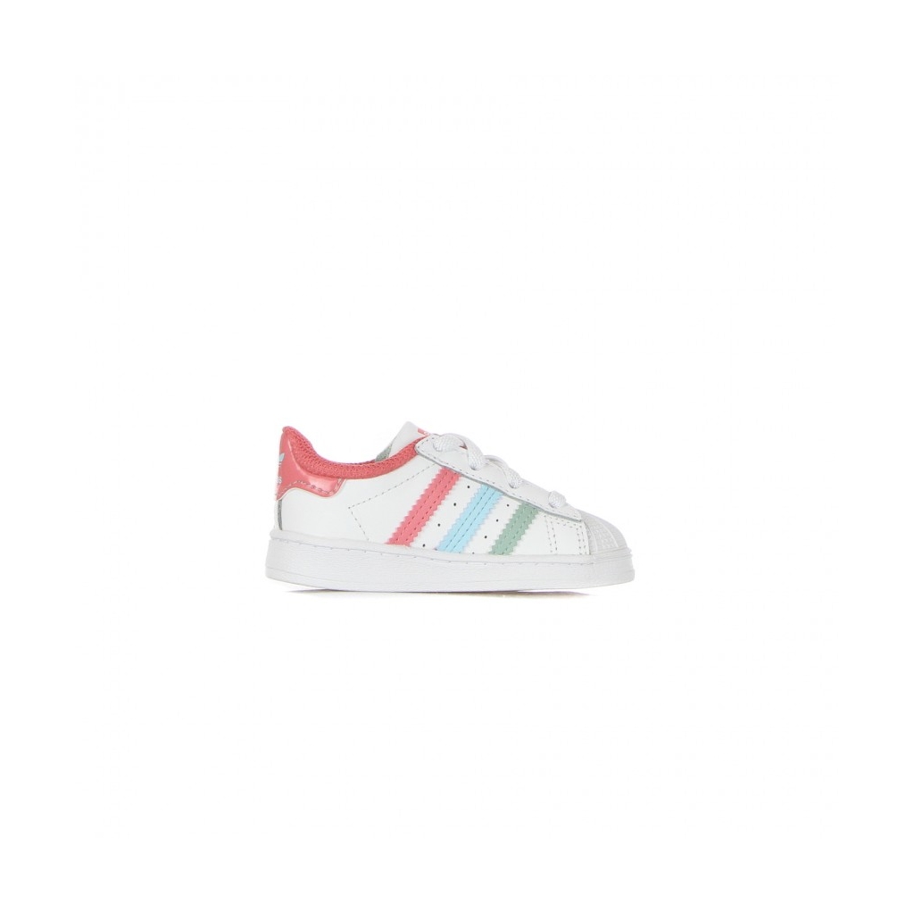 SCARPA BASSA BAMBINO SUPERSTAR EL I CLOUD WHITE/HAZY ROSE/HAZY SKY