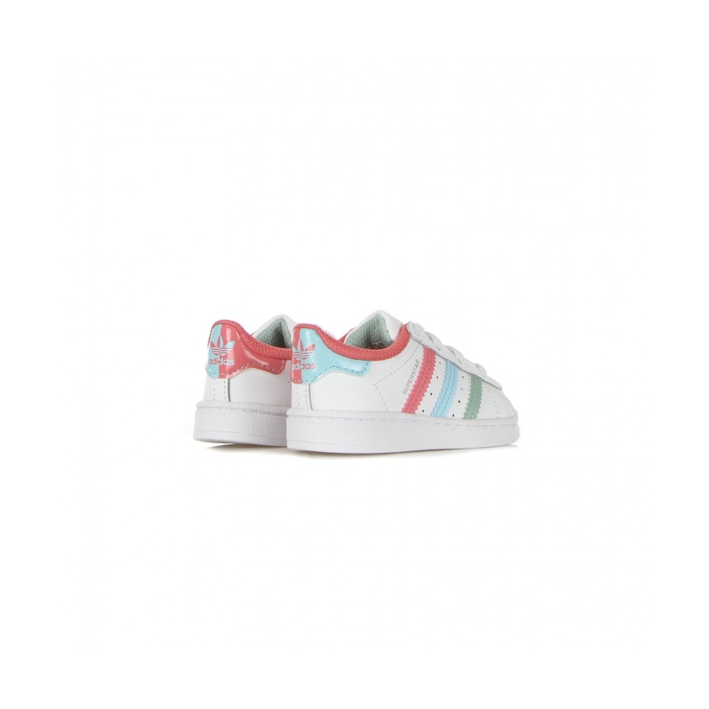 SCARPA BASSA BAMBINO SUPERSTAR EL I CLOUD WHITE/HAZY ROSE/HAZY SKY