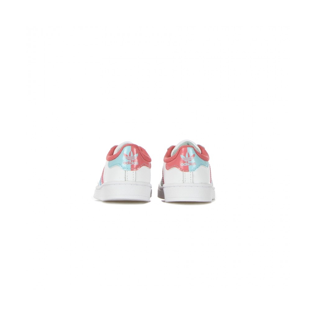 SCARPA BASSA BAMBINO SUPERSTAR EL I CLOUD WHITE/HAZY ROSE/HAZY SKY