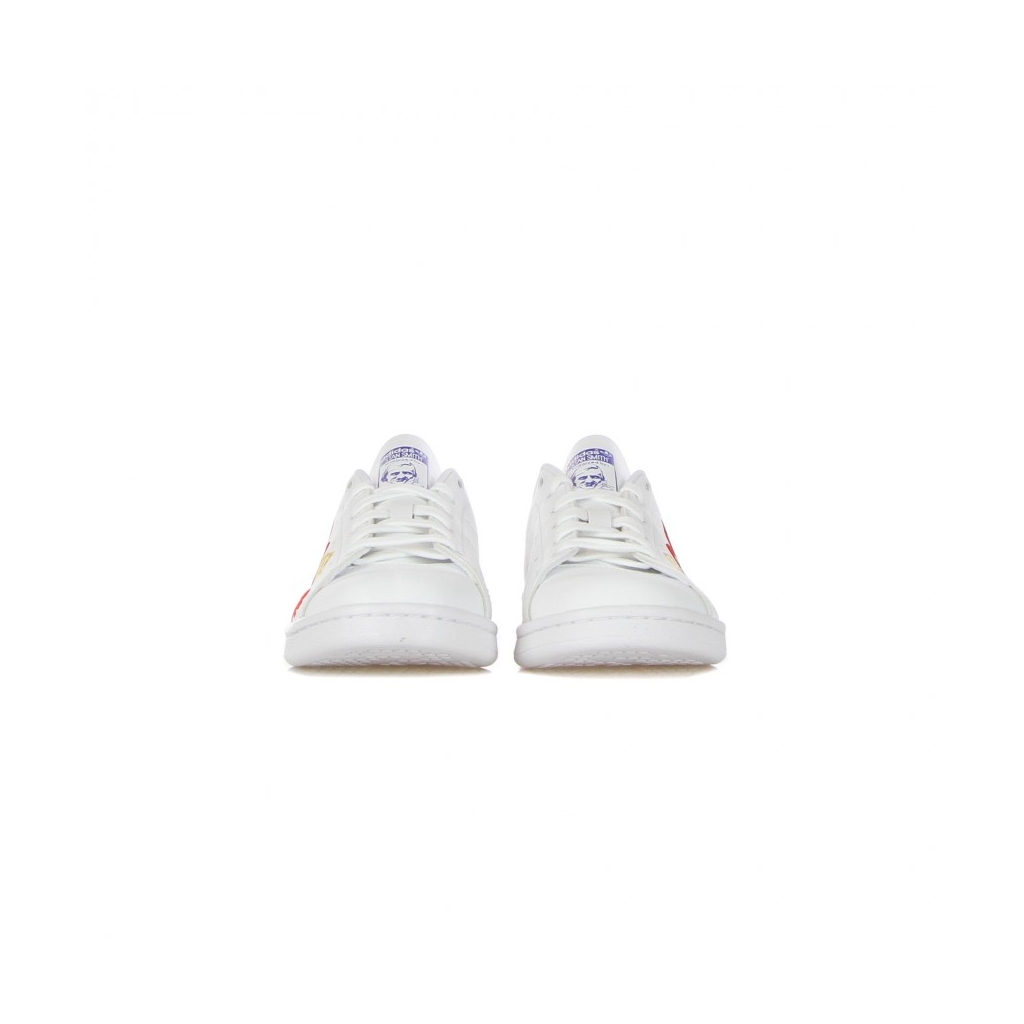 SCARPA BASSA DONNA STAN SMITH W CLOUD WHITE VIVID RED CORE BLACK