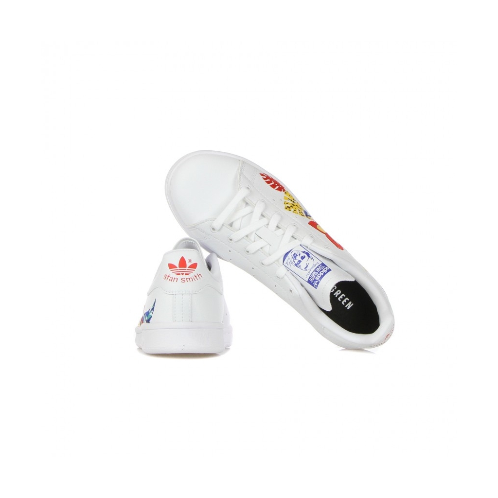 SCARPA BASSA DONNA STAN SMITH W CLOUD WHITE/VIVID RED/CORE BLACK