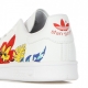 SCARPA BASSA DONNA STAN SMITH W CLOUD WHITE/VIVID RED/CORE BLACK