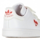 SCARPA BASSA BAMBINO STAN SMITH CF C CLOUD WHITE/VIVID RED/CLOUD WHITE