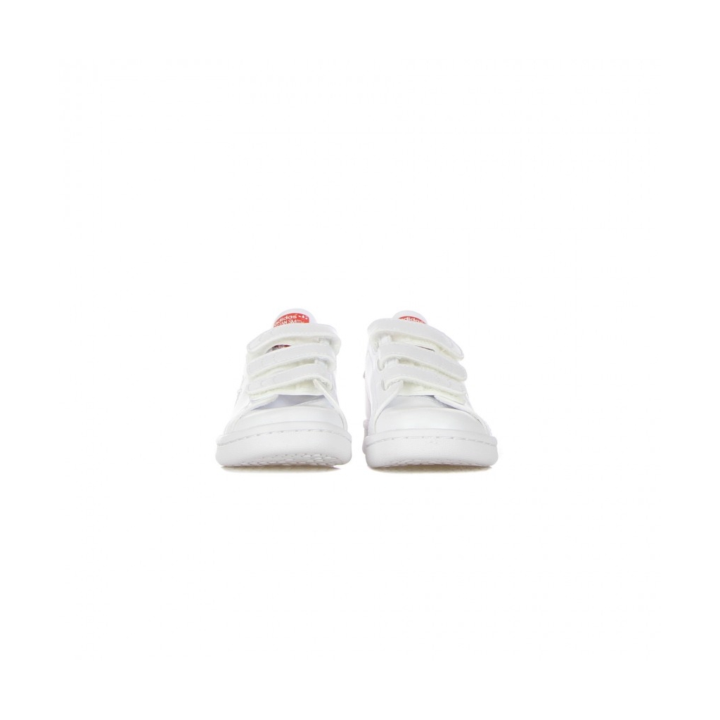 SCARPA BASSA BAMBINO STAN SMITH CF C CLOUD WHITE/VIVID RED/CLOUD WHITE