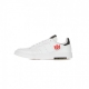 SCARPA BASSA UOMO SUPERCOURT CLOUD WHITE/SCARLET/CORE BLACK