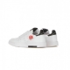 SCARPA BASSA UOMO SUPERCOURT CLOUD WHITE/SCARLET/CORE BLACK