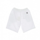 PANTALONE CORTO TUTA UOMO SHORT OPTICAL WHITE