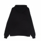 FELPA CAPPUCCIO UOMO TRUCK 1 HOOD BLACK