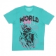 MAGLIETTA UOMO REBELS SPLIT TEE TEAL